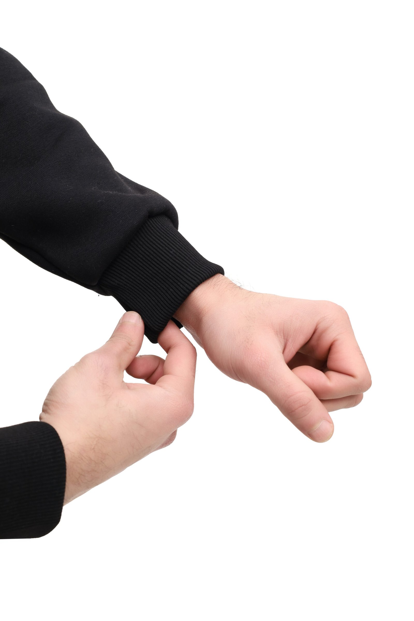 Knitted Quarter Zipper (Black) - Image 9