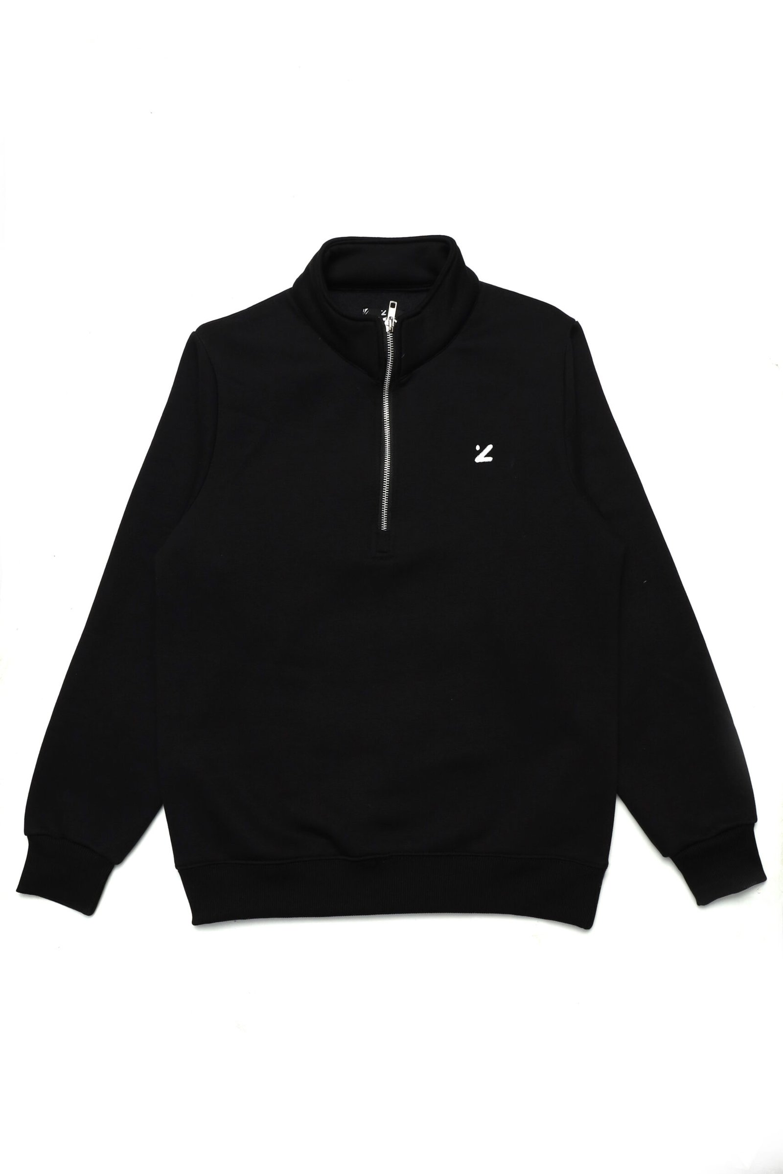 Knitted Quarter Zipper (Black) - Image 10