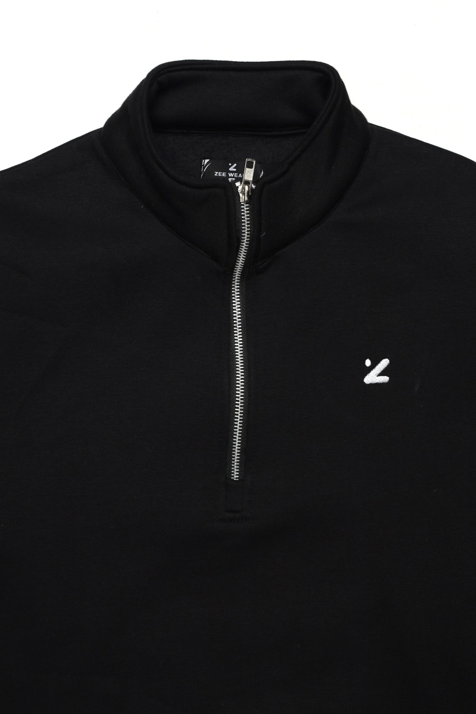 Knitted Quarter Zipper (Black) - Image 11
