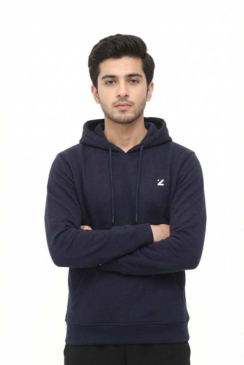 Hyped Hoodie (Navy Blue)